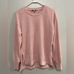Chenault Light Pink Crew Neck Sweater